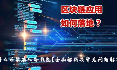 什么币能存入冷钱包？全面解析及常见问题解答